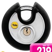 Yale 70mm Discus Padlock