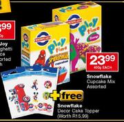 Snowflake Cupcake Mix Assorted-400g Each