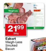 Eskort Weigh-Less Smoked Bacon-250g
