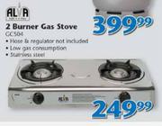 Alva 2 plate gas stove hot sale