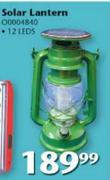 Solar Lantern 12 LEDS