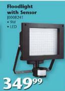 Waco Floodlight LED With Sensor-9W