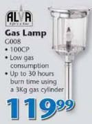 Alva Gas Lamp