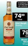 Olof Bergh Brandy-750ml