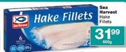 Sea Harvest Hake Fillets-600g