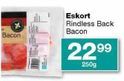 Eskort Rindless Back Bacon-250g
