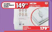 SCE Single Electric Non-Fit Blanket
