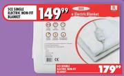 SCE Double Electric Non-FIt Blanket
