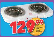 Essential Twin Spiral Hot Plate