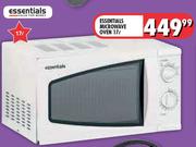 Essentials Microwave Oven 17Ltr