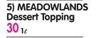 Meadowlands Dessert Topping-1L