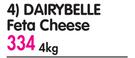 Dairy Belle Feta Cheese-4kg