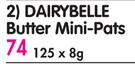 Dairybelle Butter Mini-Pats-125x8g