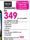 Samsung S4-On Straight Up 100