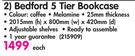 Bedford 5 Tier Bookcase-Each