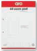 Aro A4 100 Sheets Exam Pad-Per 10 Pack
