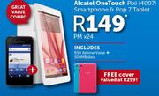 Alcatel Onetouch Pixi 4007 Smartphone & Pop 7 Tablet+ Free Cover