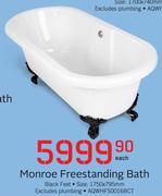Monroe Freestanding Bath AQWHFS0016BCT 