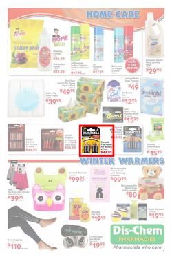 Dischem : Winter Savings (Valid until 10 Aug 2014), page 3