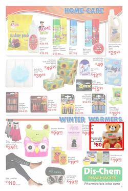 Dischem : Winter Savings (Valid until 10 Aug 2014), page 3