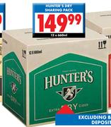 Hunter's Dry Sharing Pack-12 x 660ml