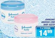 Johnsons Aqueous Crm Baby Asstd-350ml