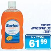 Savlon Antiseptic Liq(S\W)-6x125ml