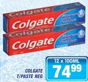 Colgate T/Paste Reg-12x100ml