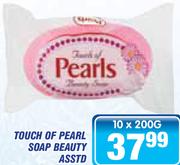 Touch Of Pearl Soap Beauty Asstd-10x200g