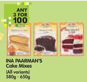 INA paarman's Cake Mixes(All variants)-3x580/650g