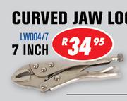 Beyer 7 Inch Curved Jaw Lock Wrenches LW004/7
