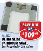 Amber Ultra Slim Bathroom Scale TMSE9021