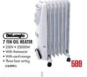 Delanghi 7 Fin Oil Heater-25000W