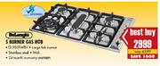 DeLonghi 5 Burner Gas Hob (DL905FWEH)