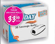 Today Sausage Rolls-30's
