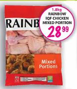 Rainbow IQF Chicken Mixed Portion-1.8kg