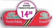 Bokkie French Polony-750g
