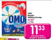 Omo Regular Washing Powder-6x500gm