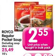 Royco Regular Packet Soup-10's