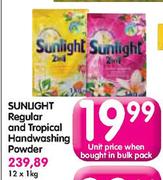 Sunlight Regular & Tropical Handwashing Powder-1kg pack