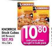 Knorrox Stock Cubes All Flavour-10x24's