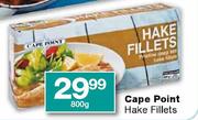 Cape Point Hake Fillets-800g