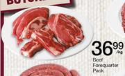 Beef Forequarter Pack