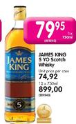 James King 5 Yo Scotch Whisky-750ml