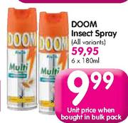 Doom Insect Spray (All Variants)-180ml