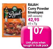 Rajah Curry Powder Envelopes (All Variant)-7g