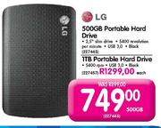 LG 1TB Portable Hard Drive-3.0"