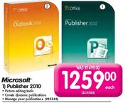 Microsoft Publisher 2010-Each