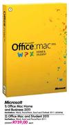 Microsoft Office Mac and Student 2011