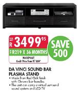 Da Vinci Sound Bar Plasma Stand
